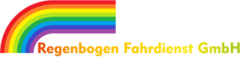 Logo von Regenbogen Fahrdienst GmbH mit Regenbogenbogen-Symbol